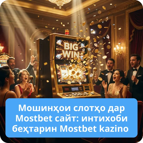 Мошинҳои слотҳо дар Mostbet сайт: интихоби беҳтарин Mostbet kazino
